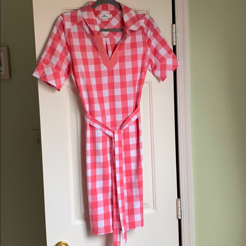 Vineyard Vines gingham check dress
